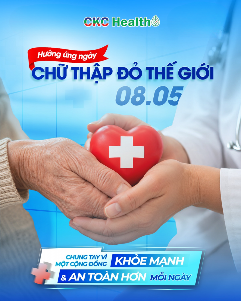 HƯỞNG ỨNG NGÀY CHỮ THẬP ĐỎ QUỐC TẾ 08/05